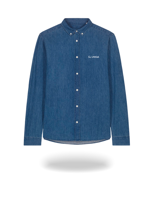 Košeľa Stanley/Stella Denim Shirt, vel.S, 1ks