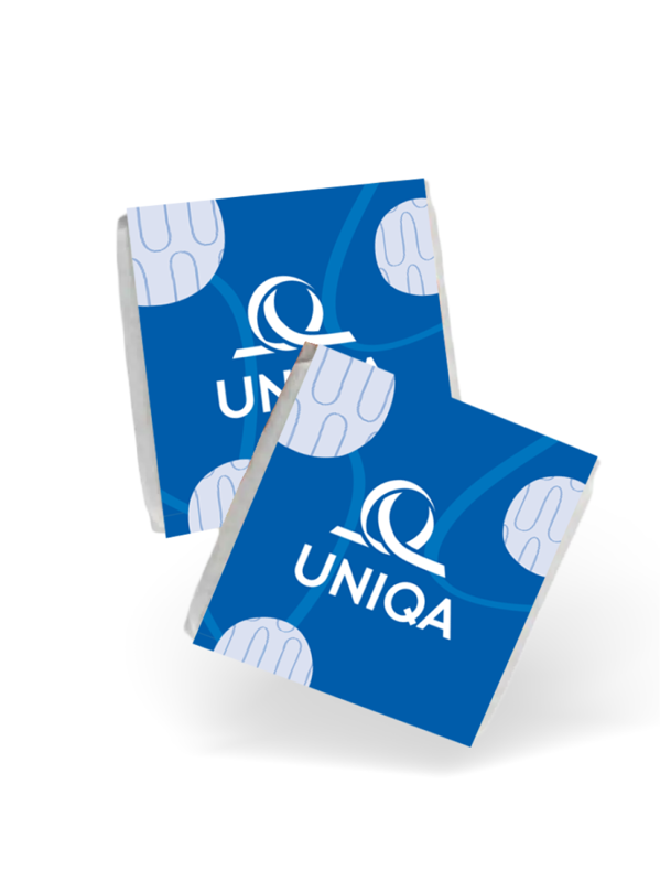 Mini mliečna čokoláda, 50ks v 1balení